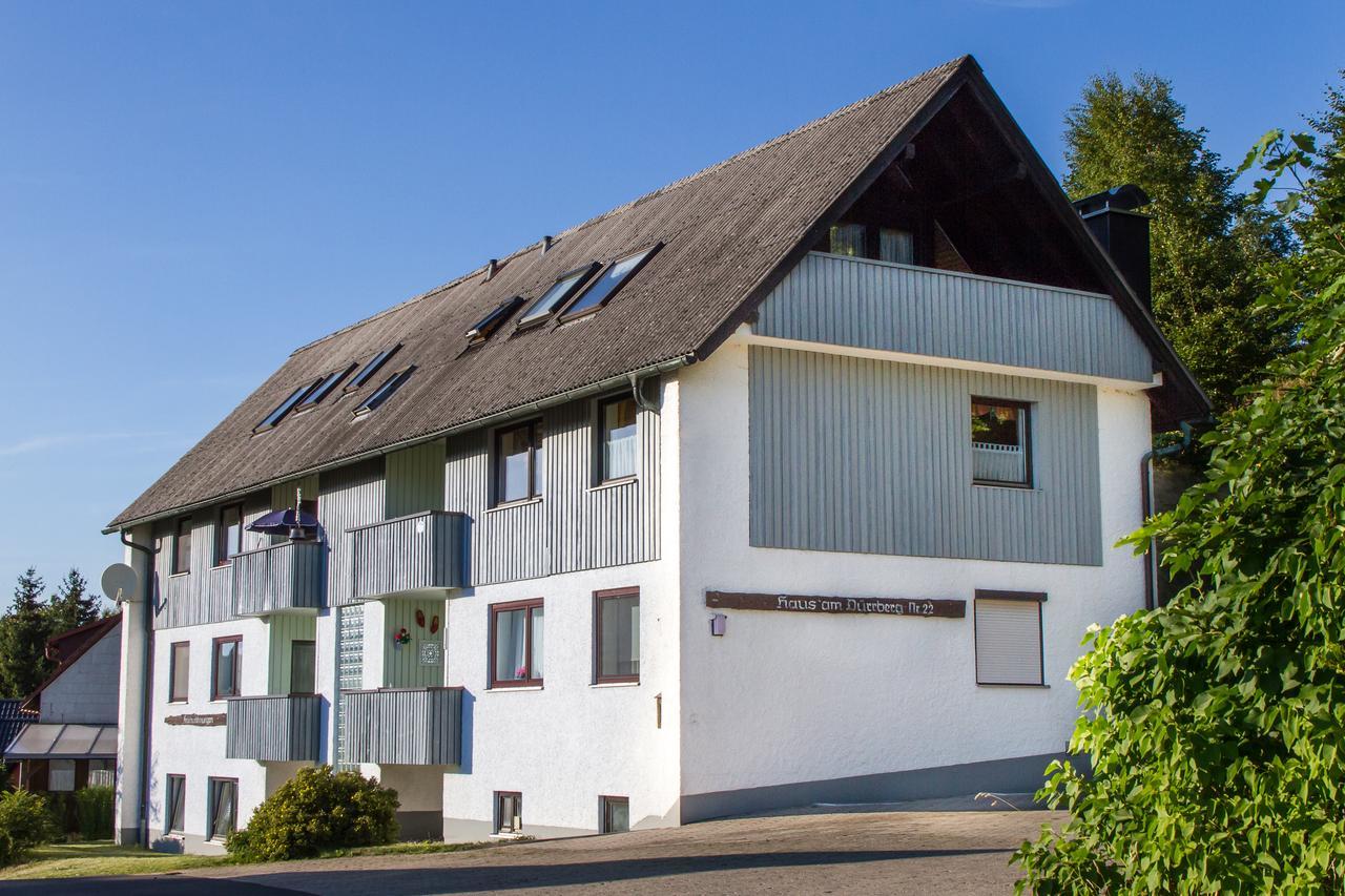 Ferienwohnung Haus Am Durrberg "St. Hubertus" Warmensteinach Esterno foto